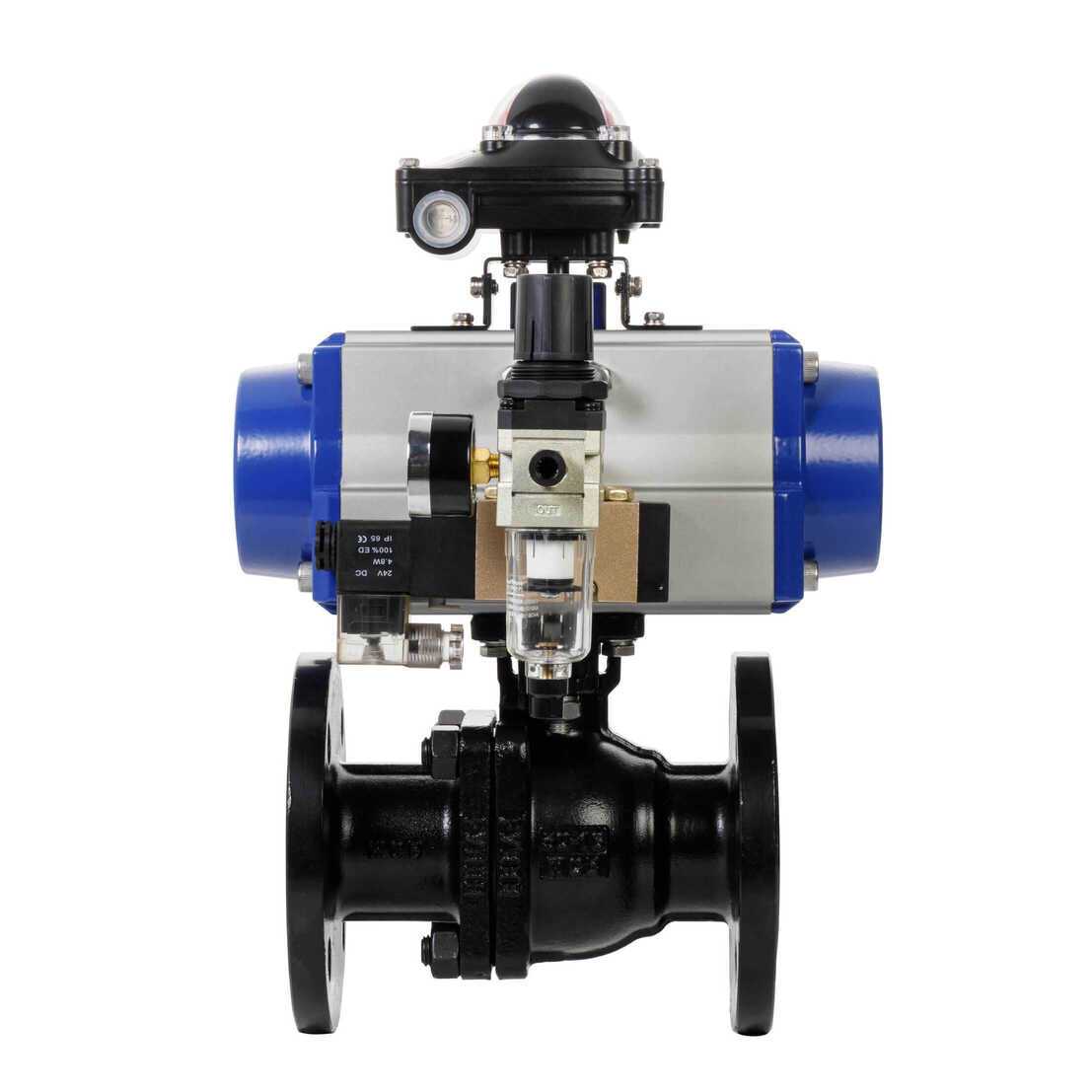 铸钢气动球阀 铸钢气动球阀